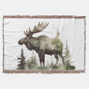 Mossy Moose Wildlife Porträtt Filt