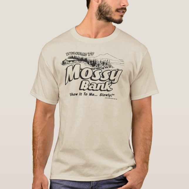 "Mossy packa ihop" T-tröja T Shirt (Framsida)