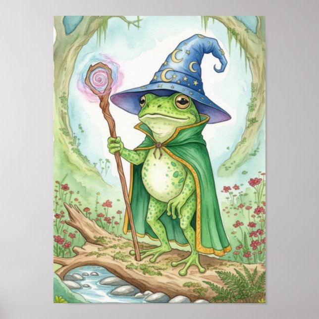 MossyForestFrog2 Poster (Framsidan)