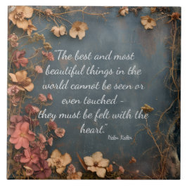 MOST BEAUTIFUL THINGS DECORATIVE TILE KAKELPLATTA