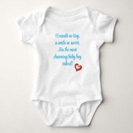 Most Charming Baby Boy Gift, Welcome Little One, T Shirt