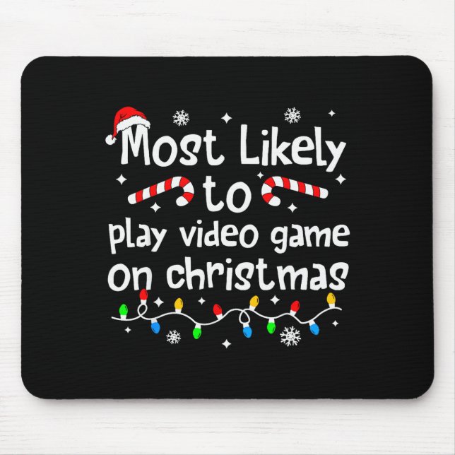 Most Likely To Play Video Games On Christmas Match Musmatta (Framsidan)