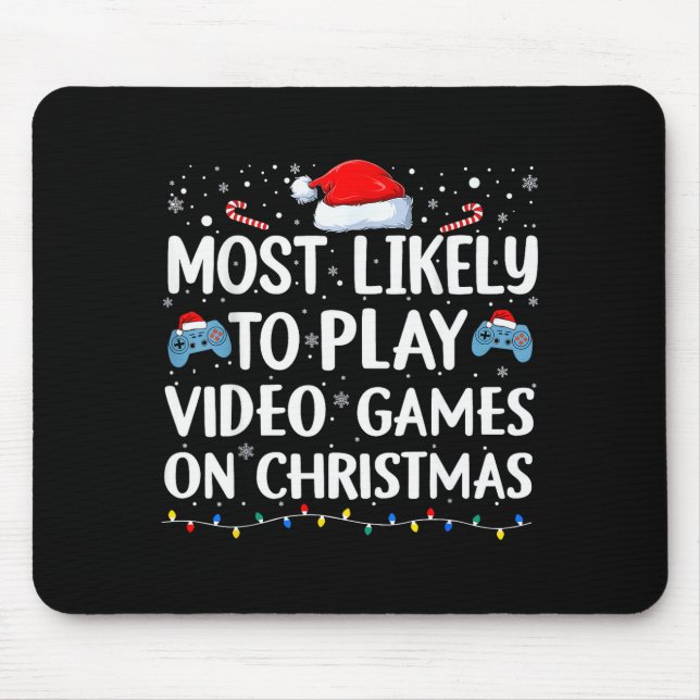 Most Likely To Play Video Games On Christmas Video Musmatta (Framsidan)