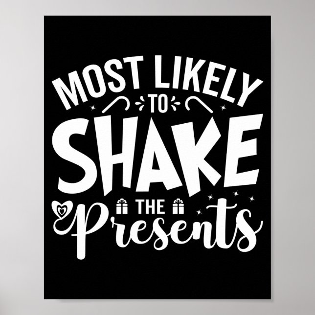 Most Likely To Shake The  Poster (Framsidan)