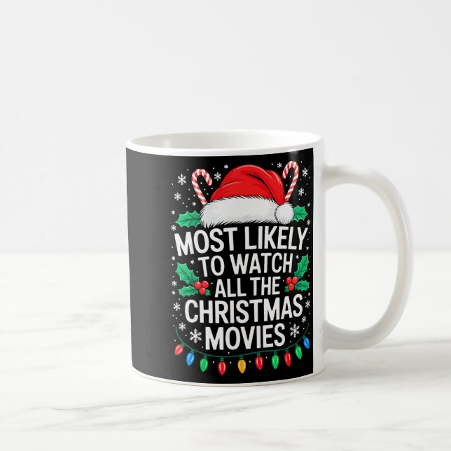 Most Likely To Watch All The Christmas Movies Shir Kaffemugg (Höger)