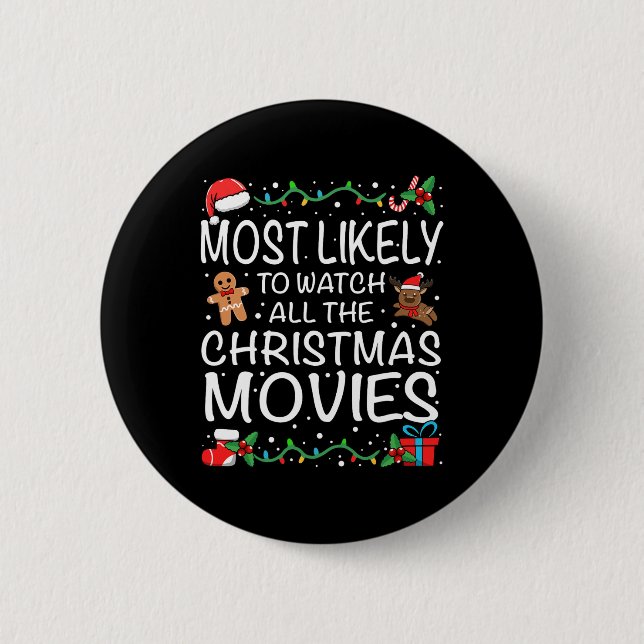 Most Likely To Watch The Christmas Movies Family C Knapp (Framsida)