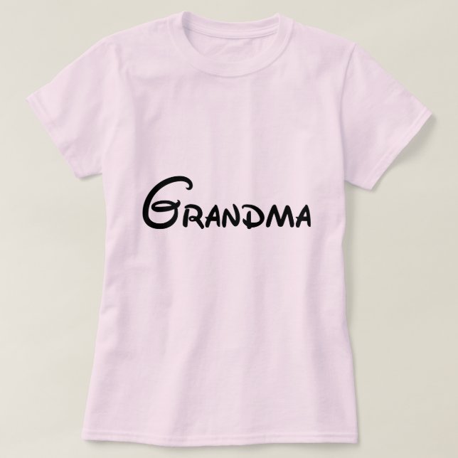 Most Magical Day Grandma T-Shirt (Design framsida)