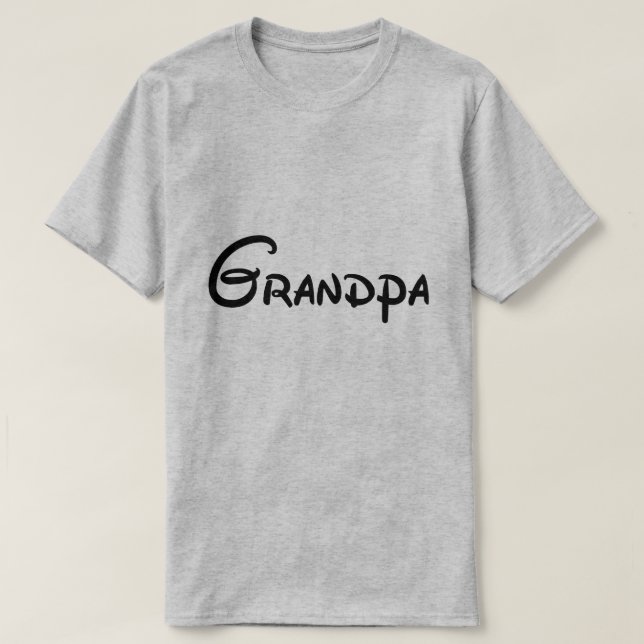 Most Magical Day Grandpa T-Shirt (Design framsida)