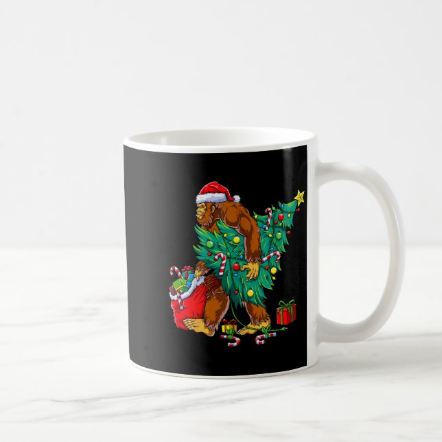 Most Wonderful Christmas Co Bigfoot Christmas Tree Kaffemugg (Höger)