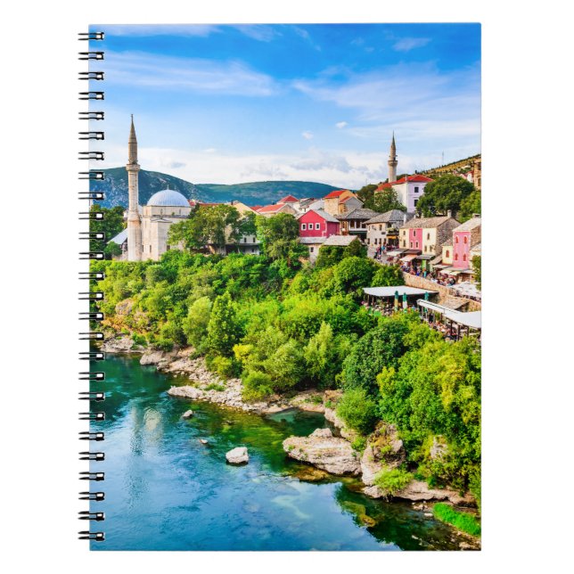 Mostar Bosnien och Hercegovina Anteckningsbok (Framsidan)
