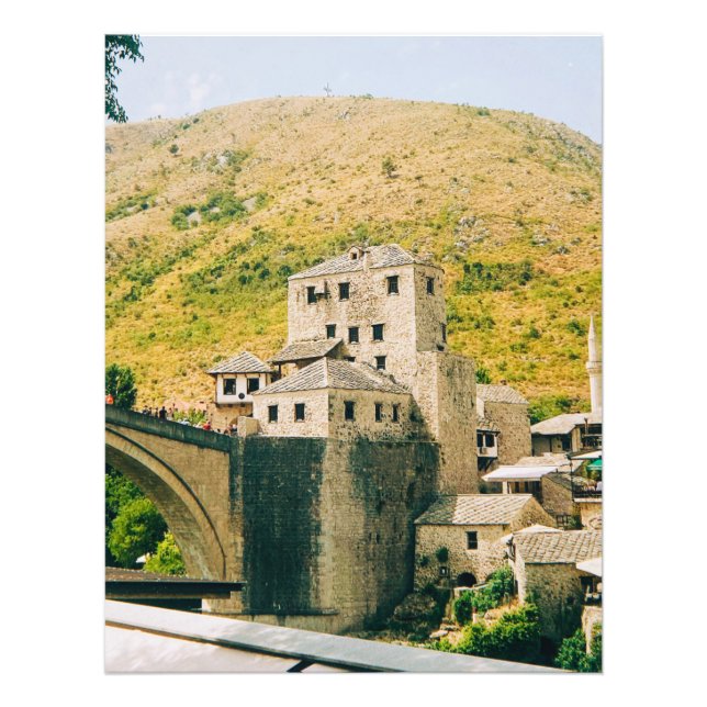 Mostar - Bosnien och Hercegovina Fototryck (Framsidan)