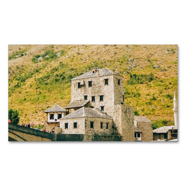 Mostar - Bosnien och Hercegovina Magnetiska Visitkort (Framsida)