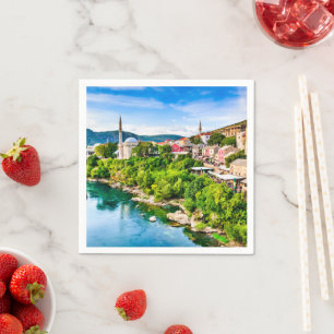 Mostar Bosnien och Hercegovina Pappersservett