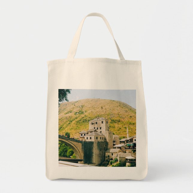 Mostar - Bosnien och Hercegovina Tygkasse (Framsidan)