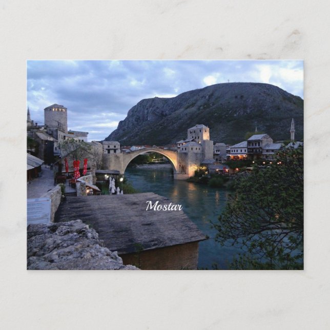 Mostar, Bosnien och Hercegovina Vykort (Framsida)