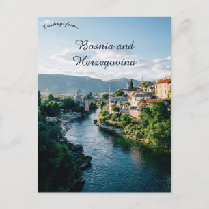 Mostar Bosnien och Hercegovina Vykort