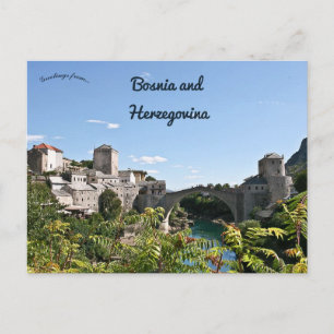Mostar Bosnien och Hercegovina Vykort