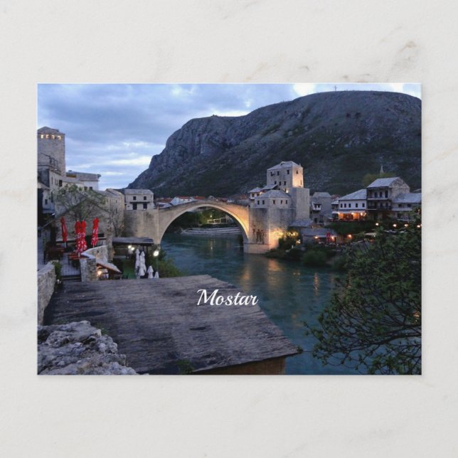 Mostar-fotografi Vykort (Framsida)