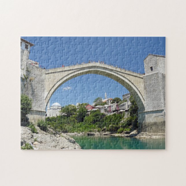 Mostar Old Bridge-pussel Pussel (Horisontell)