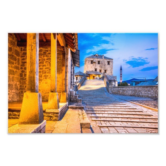 Mostar Photo print, Stari Mest Fototryck (Framsidan)