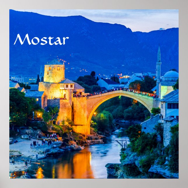 Mostar Poster (Framsidan)