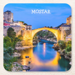 Mostar Underlägg Papper Kvadrat