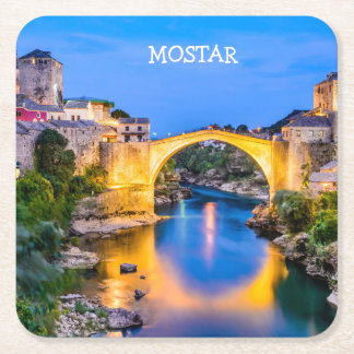 Mostar Underlägg Papper Kvadrat