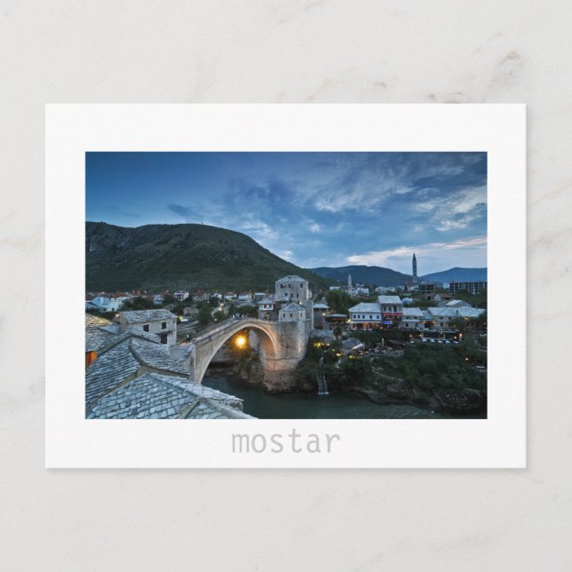 Mostar Vykort (Framsida)