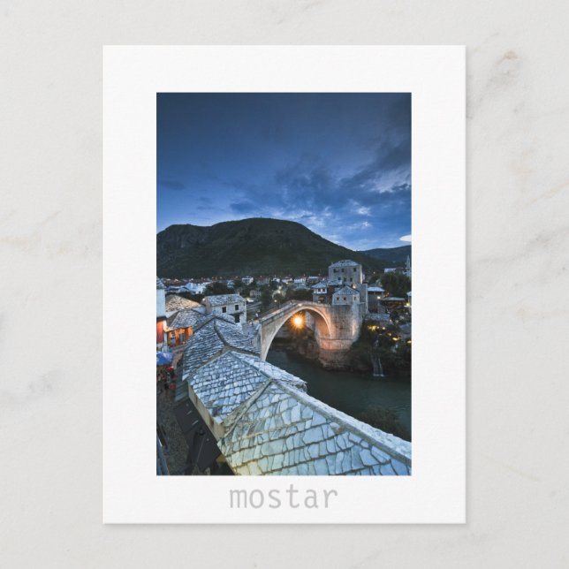 Mostar Vykort (Framsida)