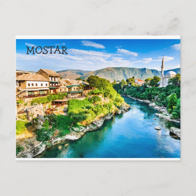 Mostar Vykort (Framsida)