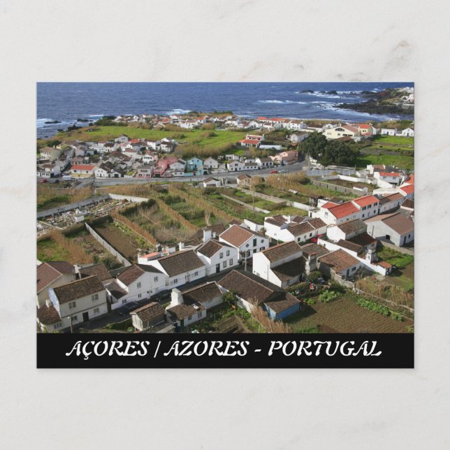 Mosteiros - Azorerna Vykort (Framsida)