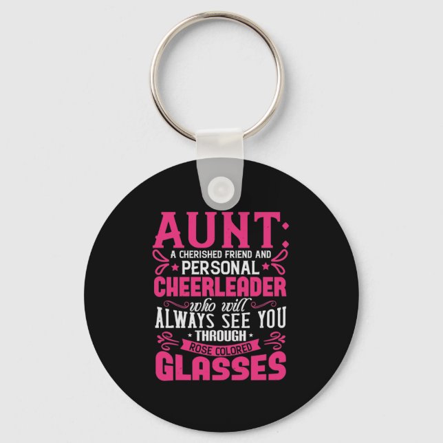 Moster A Cheryed Friend and Personal CheerLedare 0 Nyckelring (Framsida)
