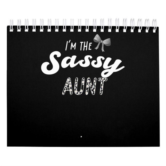 Moster Älskare | Jag är sassy moster Kalender (Omslag)