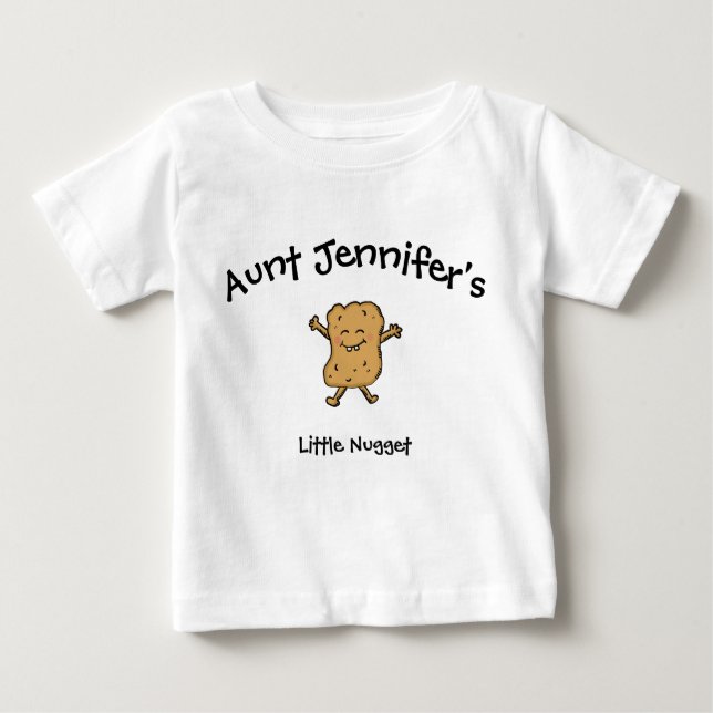 Moster Barnkläders Little Nugget Niece Nephew T Shirt (Framsida)