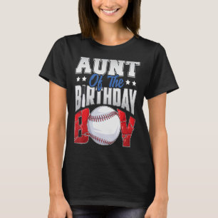 Moster Baseball födelsedagspensionsfamiljens barnv T Shirt