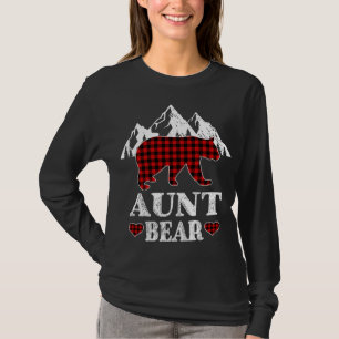 Moster Bear jul jul Pajama Red Play Buffalo Match T Shirt