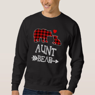 Moster Bear Red Buffalo Play Grandma Bear Pajama Lång Ärmad Tröja