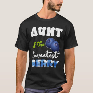 Moster Berry 1st Birthday Blueberry Theme Sweetest T Shirt