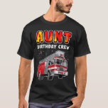 Moster Birthday Crew Party Fire Lastbil Boy Kids F T Shirt<br><div class="desc">Moster Birthday Crew Party Fire Lastbil Boy Kids Firefighter.</div>