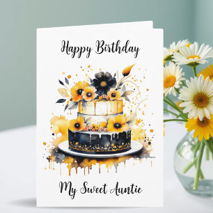Moster Birthday Sentimentär Personlig Kort