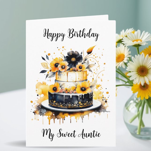 Moster Birthday | Sentimentär Personlig Kort (Skapare uppladdad)