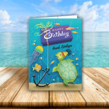 Moster Birthday Turtle Present