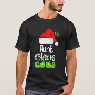 Moster Claus Family Matching Grandma Claus Pajama T Shirt