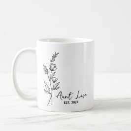 Moster EST. 2024, snart till Auntie Gift Kaffemugg