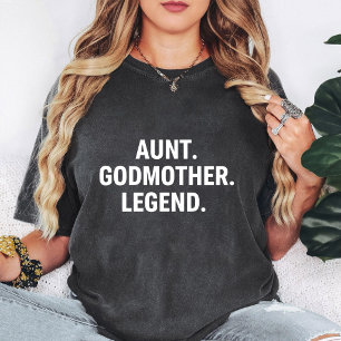 Moster Gudmor Legend Roligt Citat Design T Shirt