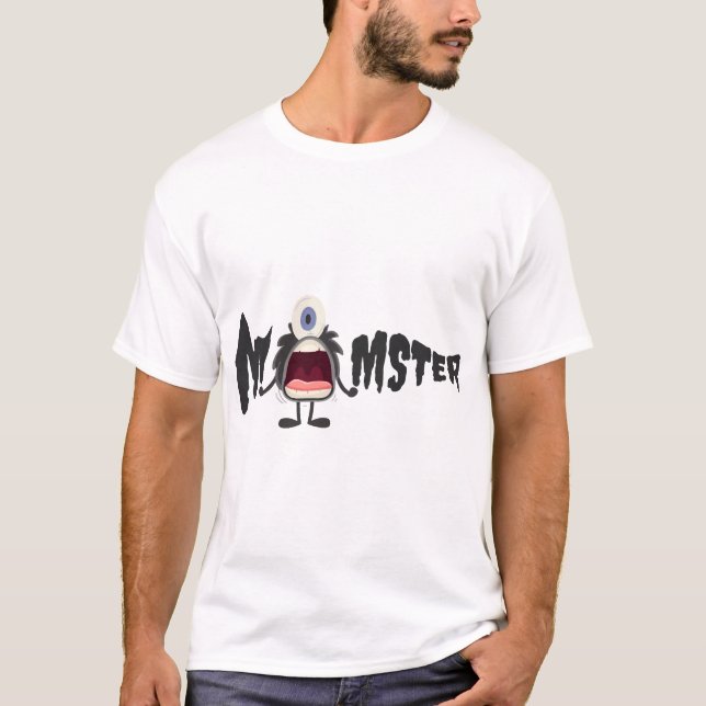 Moster Halloween T Shirt (Framsida)