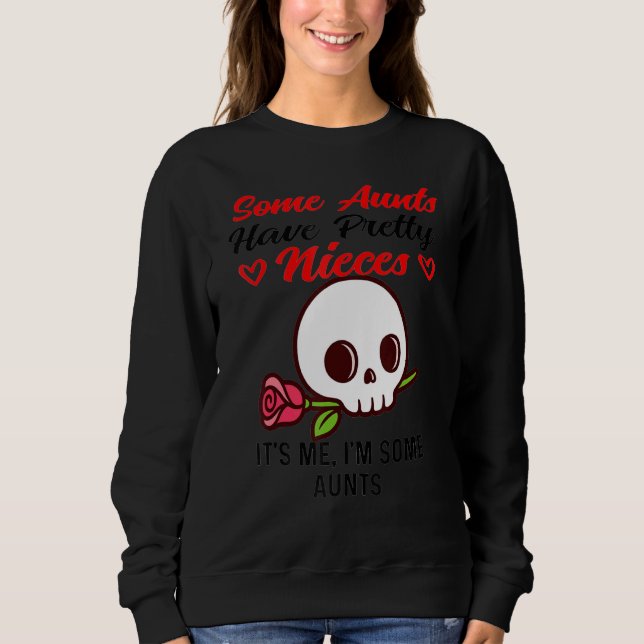 Moster har Söt Nieces... Jag är lite Aun. T Shirt (Framsida)