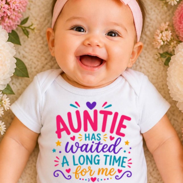 Moster har väntat färgglada baby bodysuit t shirt (Skapare uppladdad)