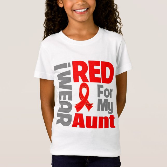 Moster - I Bära Red Ribbon Tee Shirt (Framsida)