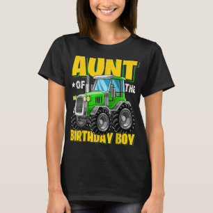 Moster i Birthday Boy Matching Family Tractor B T Shirt